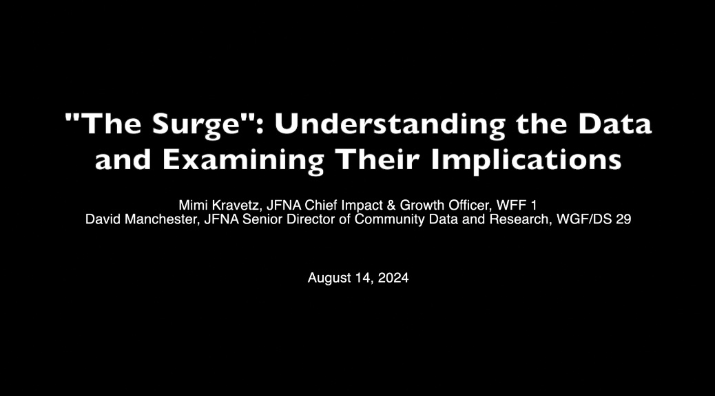 “The Surge”: Understanding the Data and Examining Their Implications